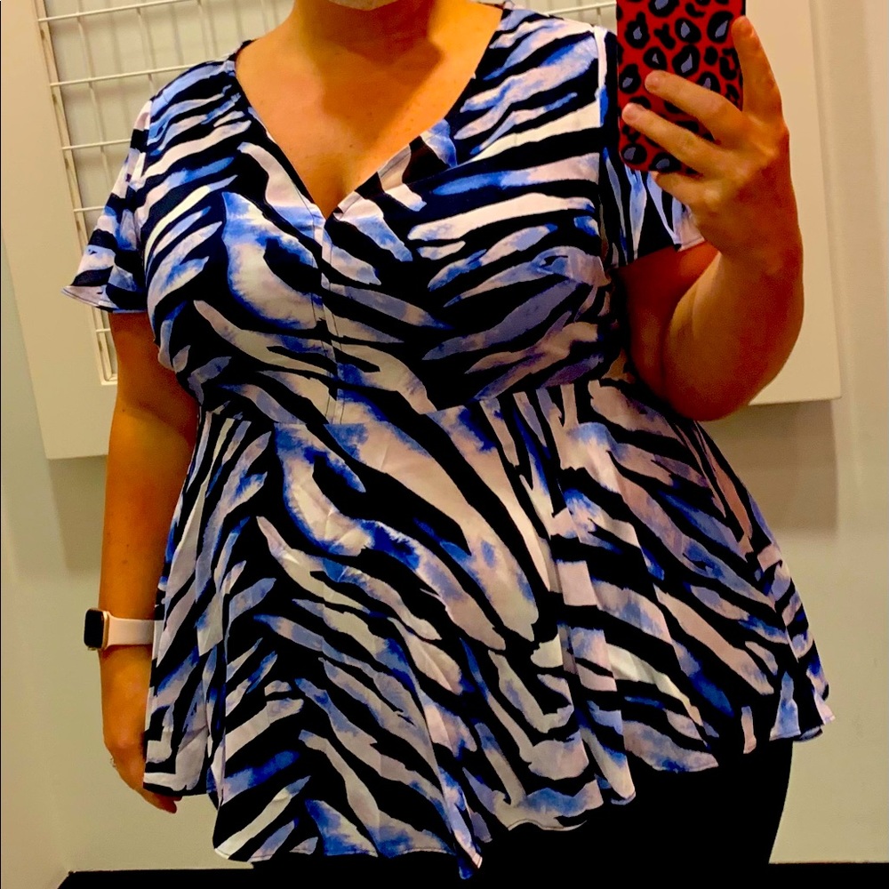 Torrid Peplum top